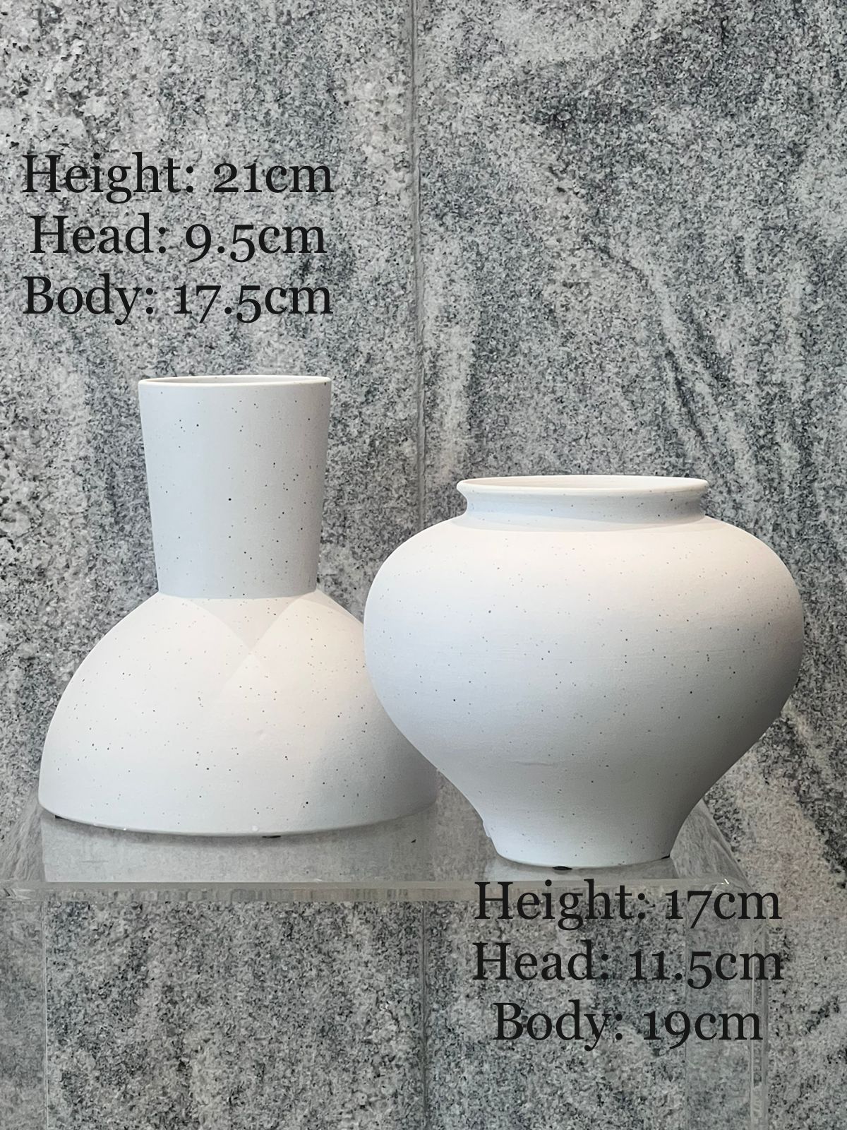 Ceramic Flower Bowls - 2 Shapes