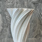 Twisted White Vase